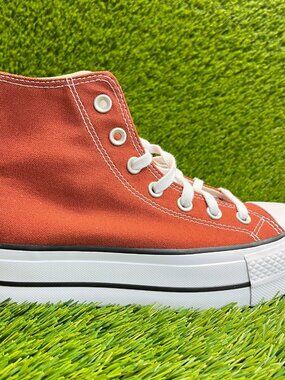 Converse Chuck Taylor All Star Lift Womens Size 6.5 Red Athletic Shoes Sneakers